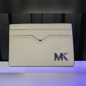 Michael Kors Cream Card Holder